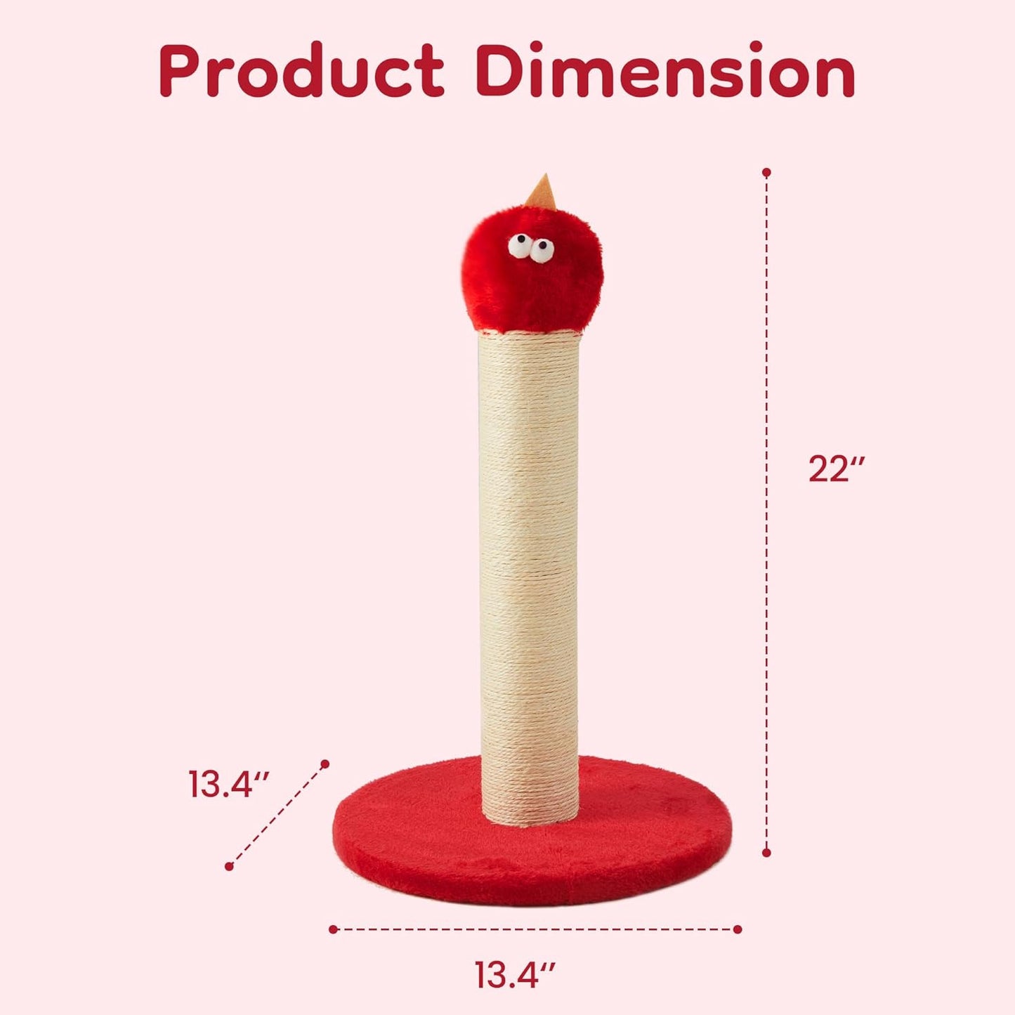 Keygarzone 22" Cat Scratching Post