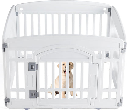 Dog Playpen Safe & Secure Indoor/Outdoor Pet Fence