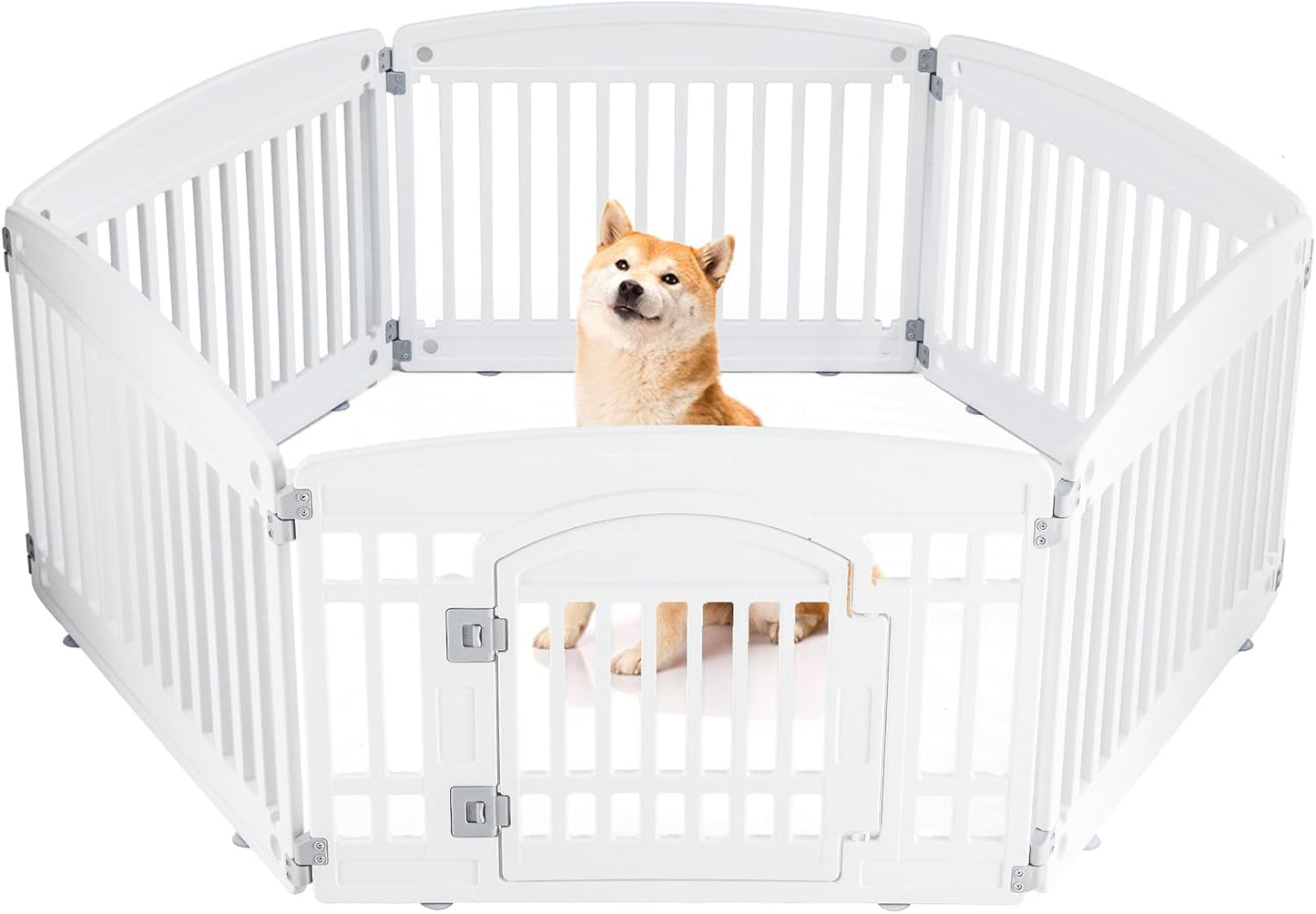 Dog Playpen Safe & Secure Indoor/Outdoor Pet Fence
