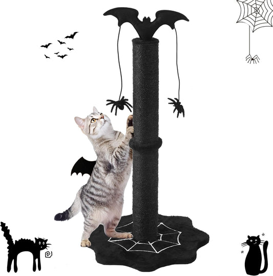Keygarzone 25" Halloween-Themed Cat Scratching Post