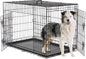 Dog Crate with Double Doors, 24- 53 Inch
