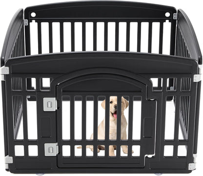 Dog Playpen Safe & Secure Indoor/Outdoor Pet Fence