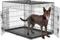 Dog Crate with Double Doors, 24- 53 Inch