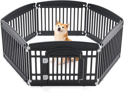 Dog Playpen Safe & Secure Indoor/Outdoor Pet Fence