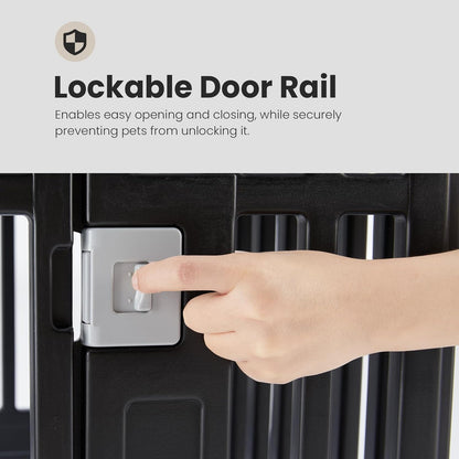 Dog Playpen Safe & Secure Indoor/Outdoor Pet Fence