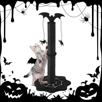 Keygarzone 25" Halloween-Themed Cat Scratching Post