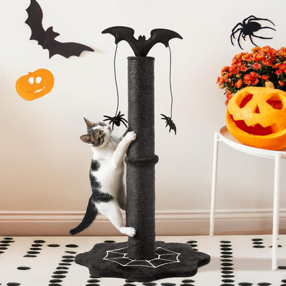 Keygarzone 25" Halloween-Themed Cat Scratching Post