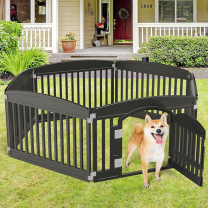 Dog Playpen Safe & Secure Indoor/Outdoor Pet Fence