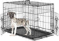 Dog Crate with Double Doors, 24- 53 Inch