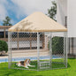 Outdoor Dog Kennel with Cover