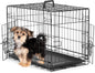 Dog Crate with Double Doors, 24- 53 Inch