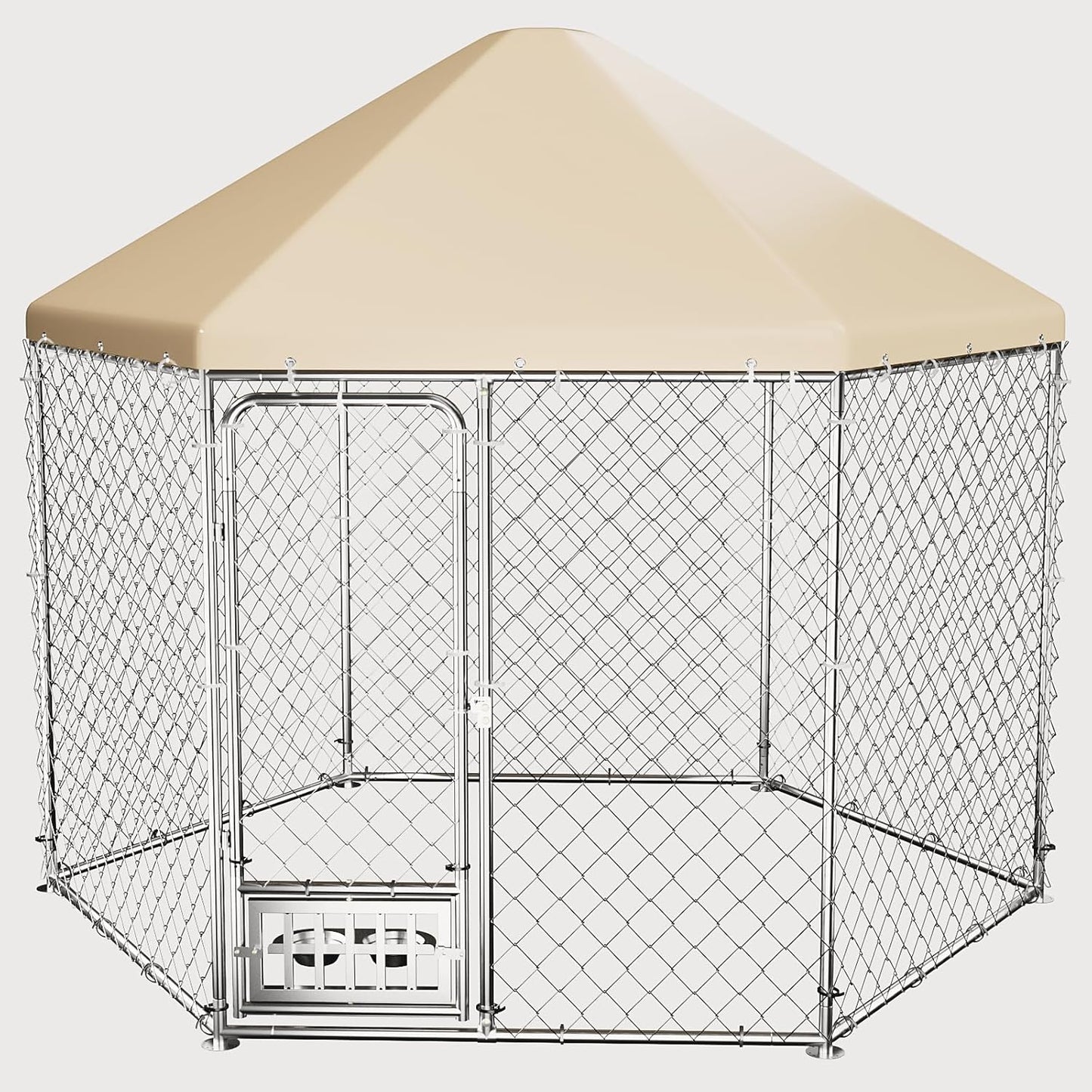Outdoor Dog Kennel with Cover